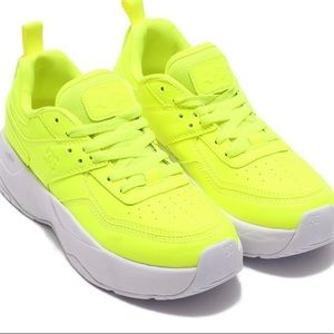 Shine Bright Neon Yellow Sneakers